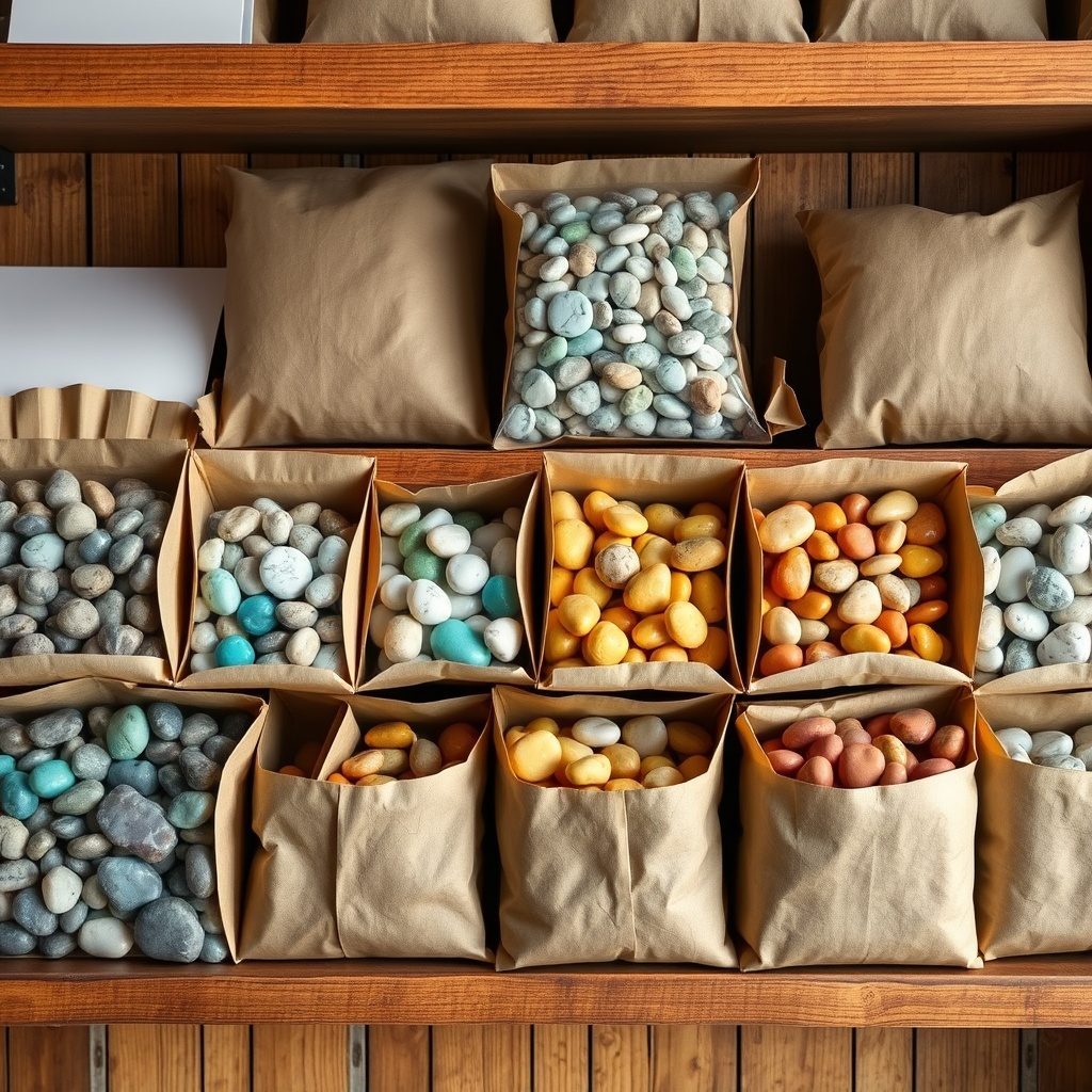 Decorative pebbles ready for your project